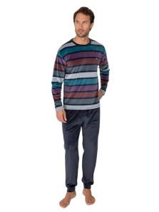Pijama Massana Térmico Micropolar con camiseta multicolor