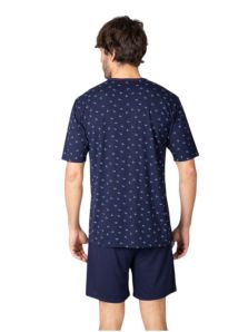 Detalle tejido pijama Massana suave de viscosa y poliéster ideal para verano