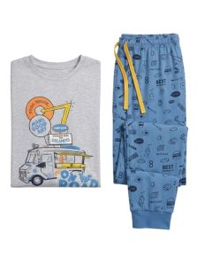 Pijama juvenil Muydemi afelpado, empaquetado para regalo de Navidad o fecha especial, listo para enviar.
