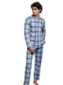 Pijama Muydemi azul y arcilla, buena idea de regalo
