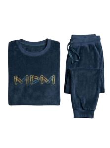 Pijama Muydemi de coralina para hombre, un regalo práctico para Navidad o cumpleaños.