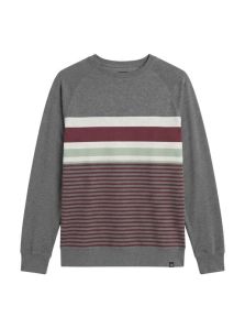Camiseta de manga larga gris del pijama Punto Blanco Aspen con interior suave y afelpado