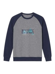 Pijama Punto Blanco de algodón con suave interior afelpado