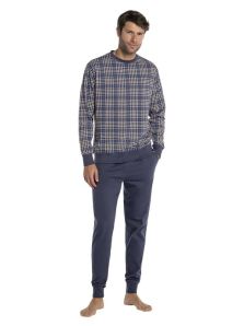 Pijama Punto Blanco en algodón para hombre mod. Chamonix