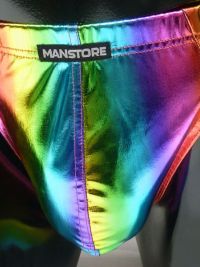 Slip Manstore Micro Brief Rainbow