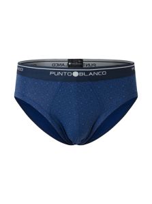 slip Punto Blanco hombre pack colores azul marino azul jeans estampado geométrico
