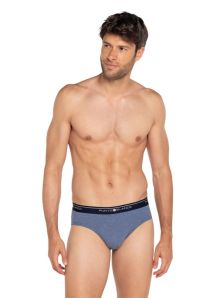 pack 3 slip hombre Punto Blanco Basix ropa interior masculina calidad premium