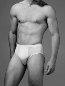 Slip blanco premium hombre ZD