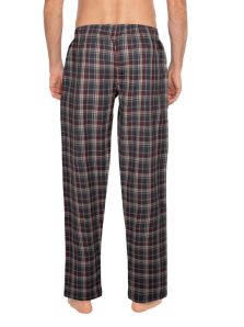 Pantalón largo de cuadros granate y gris para hombre de la marca Punto Blanco