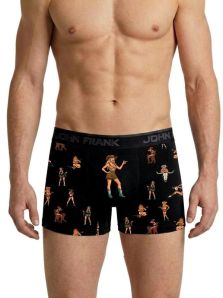 Vista completa del bóxer John Frank con diseño de vaqueras pin-up y cintura elástica ancha.