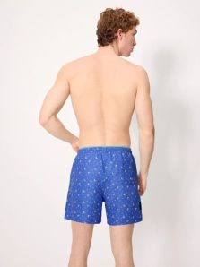 vista trasera bañador hombre Ysabel Mora azul con cangrejos