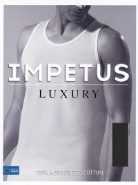 Camiseta Tirantes Impetus Luxury negra, en Hilo