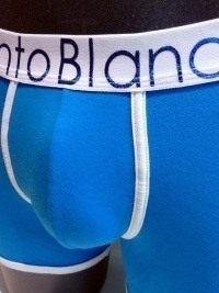 Boxer Prisma Azul, Punto Blanco