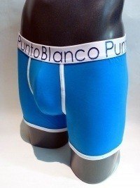 Boxer Prisma Azul, Punto Blanco