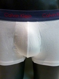 3 Pack Calvin Klein blancos, WAZ
