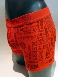 Boxer Admas Eduo Rojo Navidad 