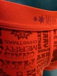 Boxer Admas Eduo Rojo Navidad 