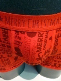Boxer Admas Eduo Rojo Navidad 