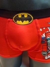 Boxer Rojo de Batman
