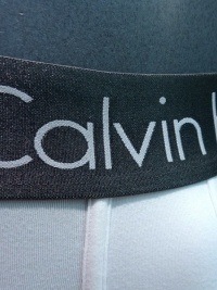 Boxer Calvin Klein Zinc en blanco 