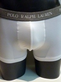 Boxer Polo Ralph Lauren de Microfibra en blanco