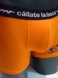 Boxer Furgo Olimpica, Cállate la Boca naranja