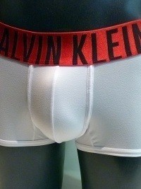 Power Red Boxer blanco, Calvin Klein