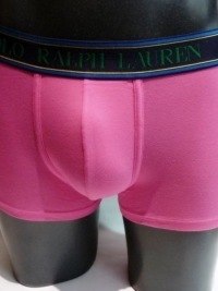 Boxer Polo en fucsia con logo