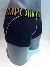 Boxer Microfibra Negro, Emporio Armani