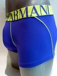 Boxer Microfibra Royal Blue, Emporio Armani