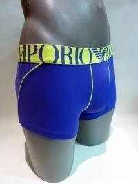 Boxer Microfibra Royal Blue, Emporio Armani