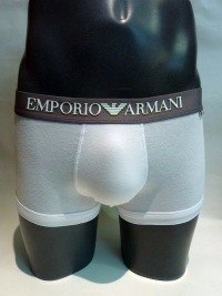 Boxer Emporio Armani en algodón en blanco