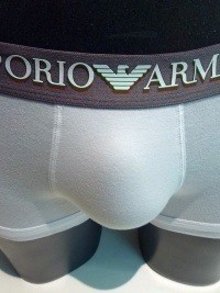 Boxer Emporio Armani en algodón en blanco