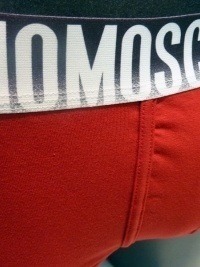 Boxer Red Moschino