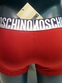 Boxer Red Moschino