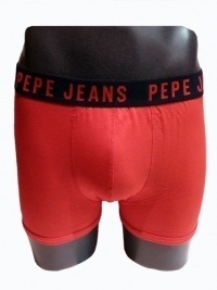 2Pk Trunk Dillon boxers Pepe Jeans, rojo