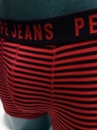 2Pk Trunk Dillon boxers Pepe Jeans, rojo