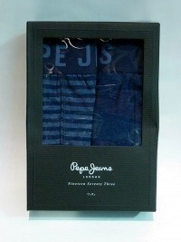 2Pk Trunk Dillon Boxers Pepe Jeans, azul