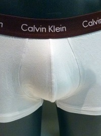 3 Pack Calvin Klein blancos, CTB
