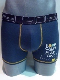 2 Pack Boxer Pac Man, Soy Underwear