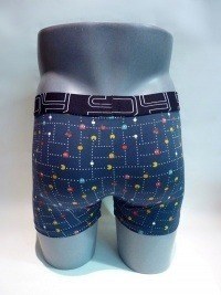 2 Pack Boxer Pac Man, Soy Underwear