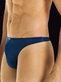 Tanga Punto Blanco Zensation Azul