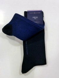 2 Pack Calcetines Tommy, azul marino