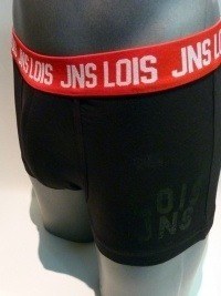 Boxer Lois Negro-Rojo.