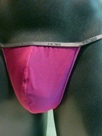 Tanga/String de HOM, púrpura