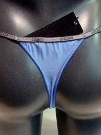 Tanga/String de HOM, Azul