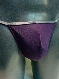 Tanga/String de HOM, Violeta