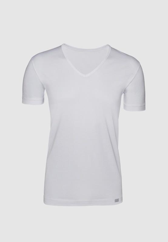 Camiseta ZD Cuello Pico blanco